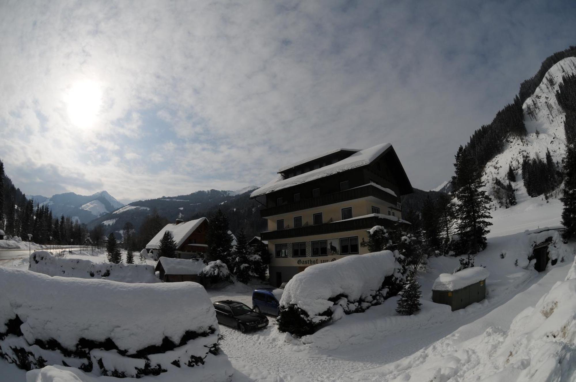 Gasthof Zur Gams Donnersbachwald Zewnętrze zdjęcie